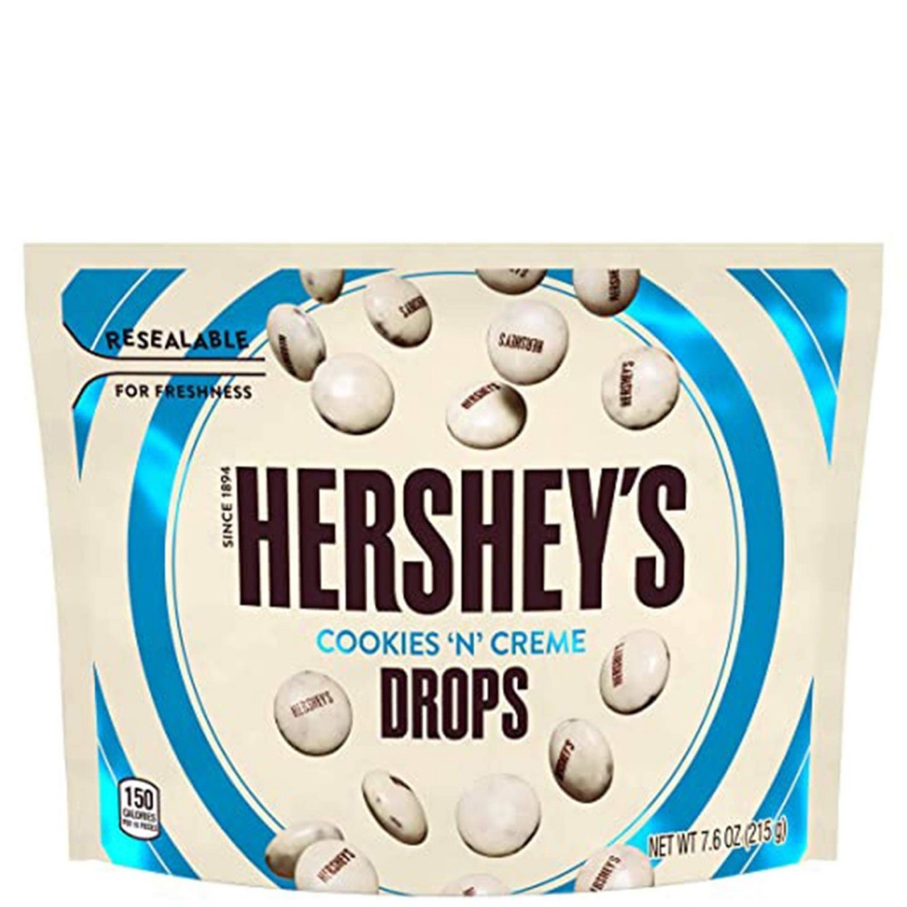 HERSHEYS DROPS COOKIES N CREAM 215g