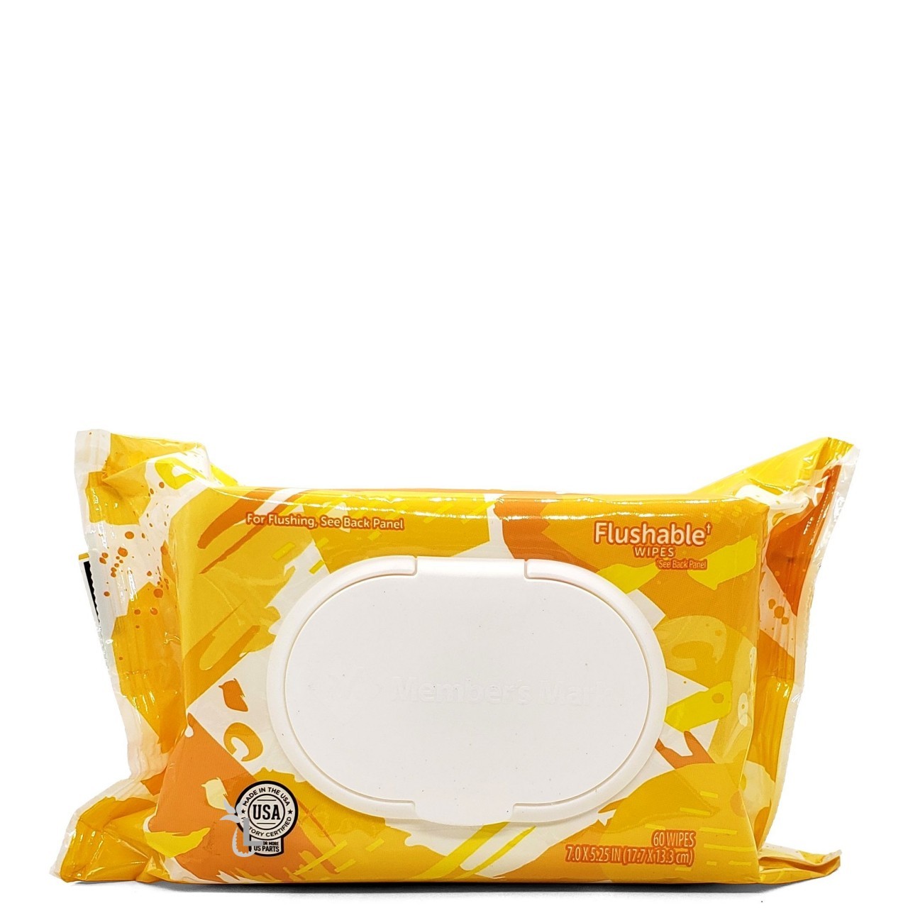 MEMBERS MARK FLUSHABLE WIPES 60s