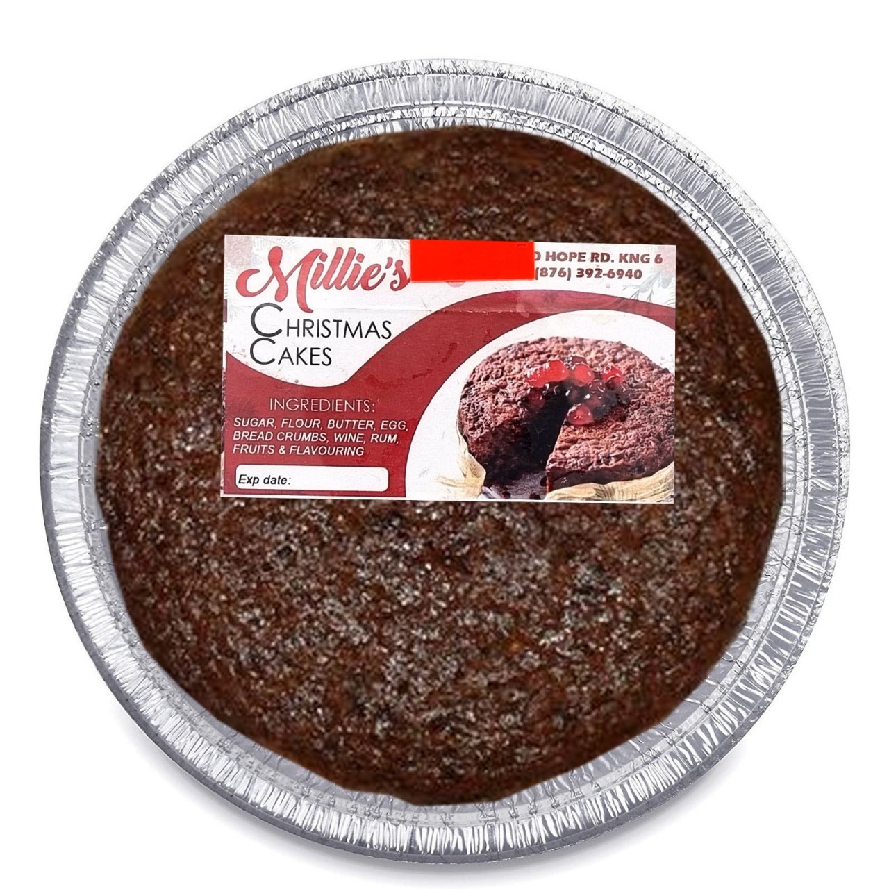 MILLIES CHRISTMAS CAKE 1lb