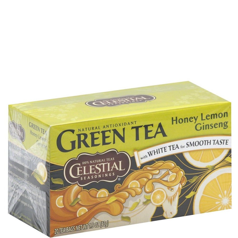 CELESTIAL TEA HONEY LEMON GINSENG 20s
