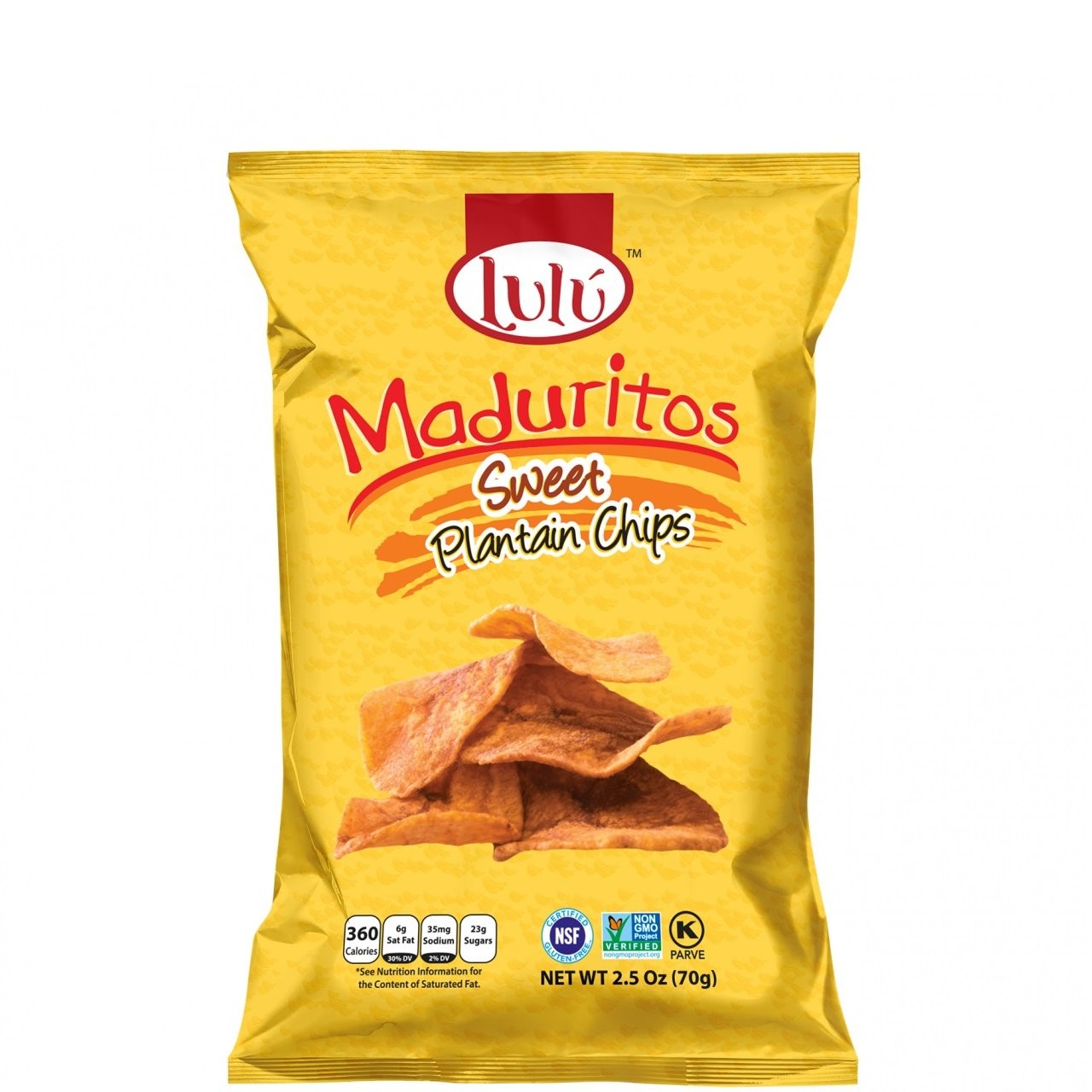 LULU MADURITOS SW PLANTAIN CHIPS 70g