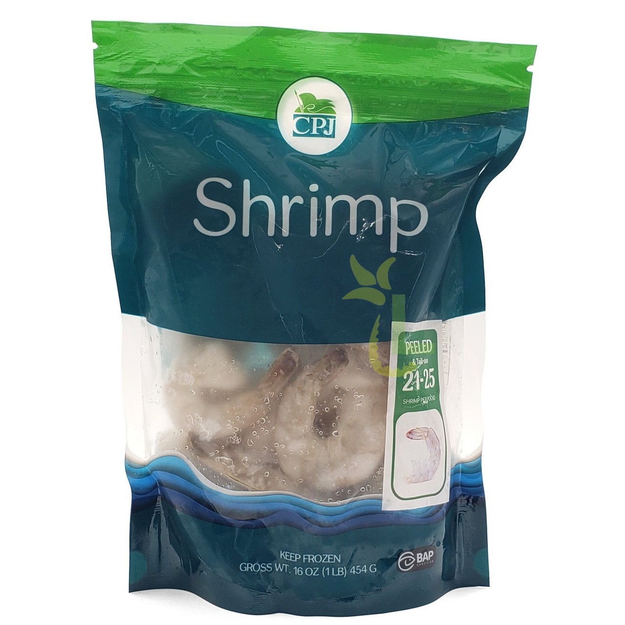 CPJ SHRIMP 21-25 P&D TAIL ON 1lb