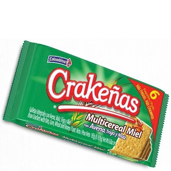 COLOMBINA CRAKENAS MULTICEREAL 5.7oz