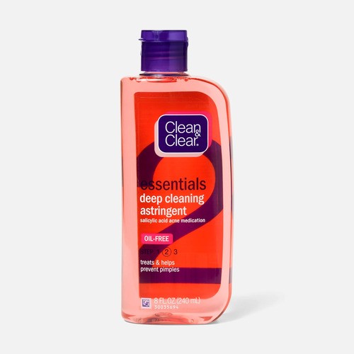 CLEAN & CLEAR D/CLEANING ASTRINGENT OIL-FREE STEP2 8oz (240ml)