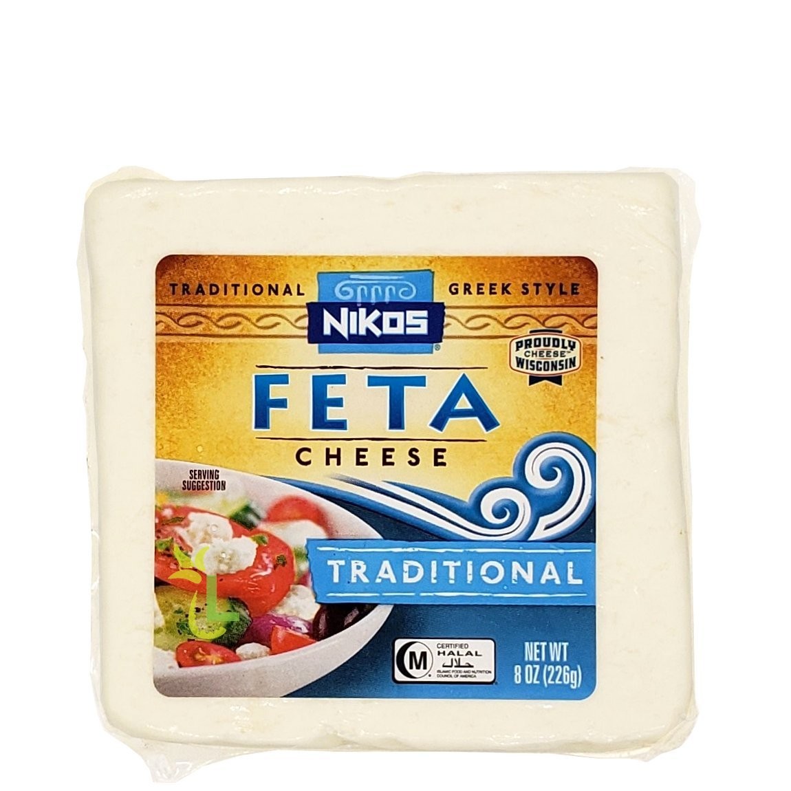 NIKOS FETA CHUNK TRADITIONAL 8oz