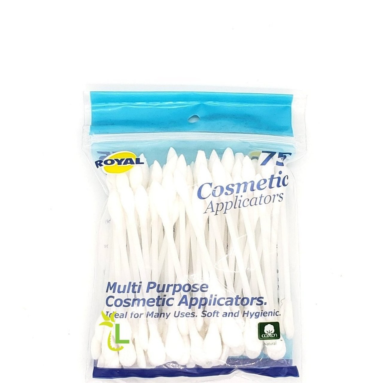 ROYAL M/PURP COSMETIC APPLI COTTONS 75ct