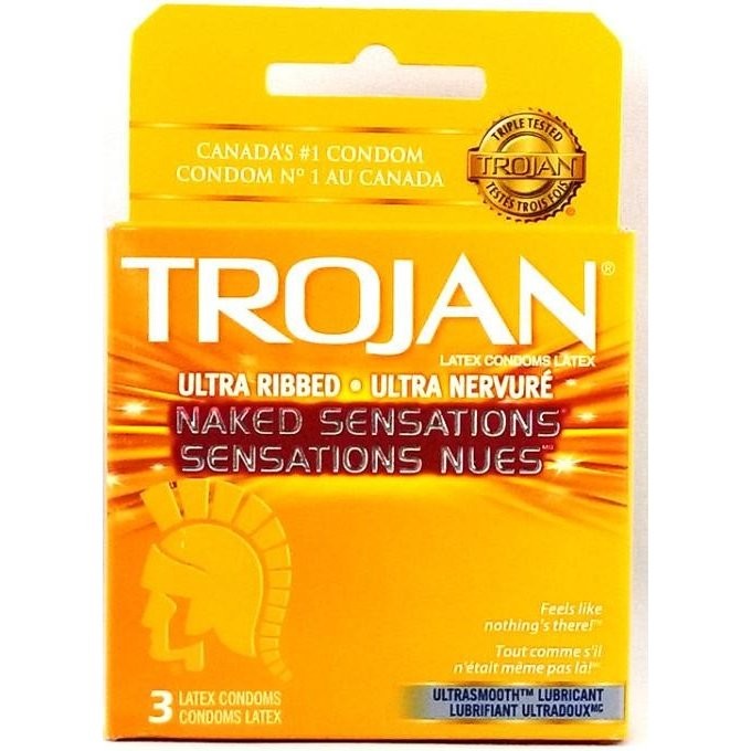 TROJAN NAKED SENSATIONS 3s