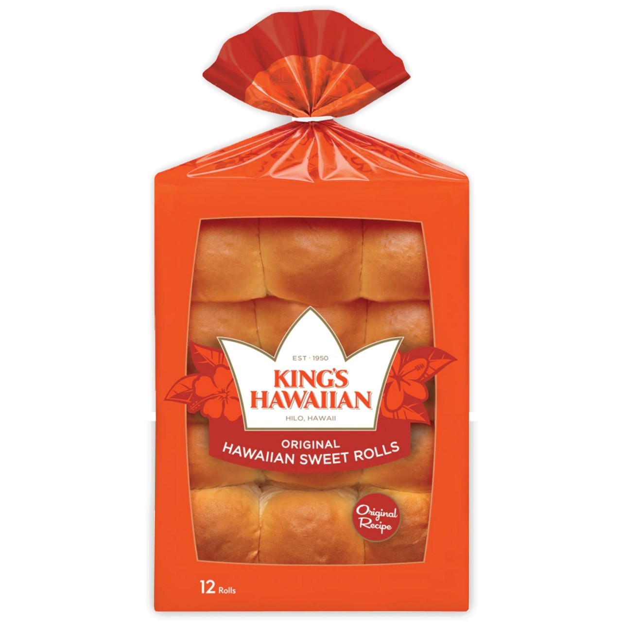 KINGS HAWAIIAN ROLLS SWEET 12ct