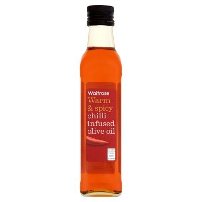 WAITROSE OLIVE OIL CHILLI 250ml