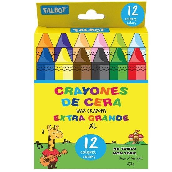 TALBOT XGRANDE CRAYON 12pk