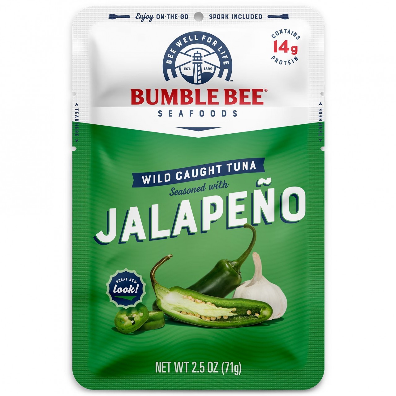 BUMBLE BEE TUNA JALAPENO 2.5oz