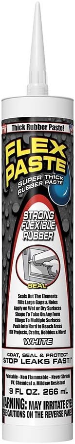 9 oz. White Rubberized Flex Paste