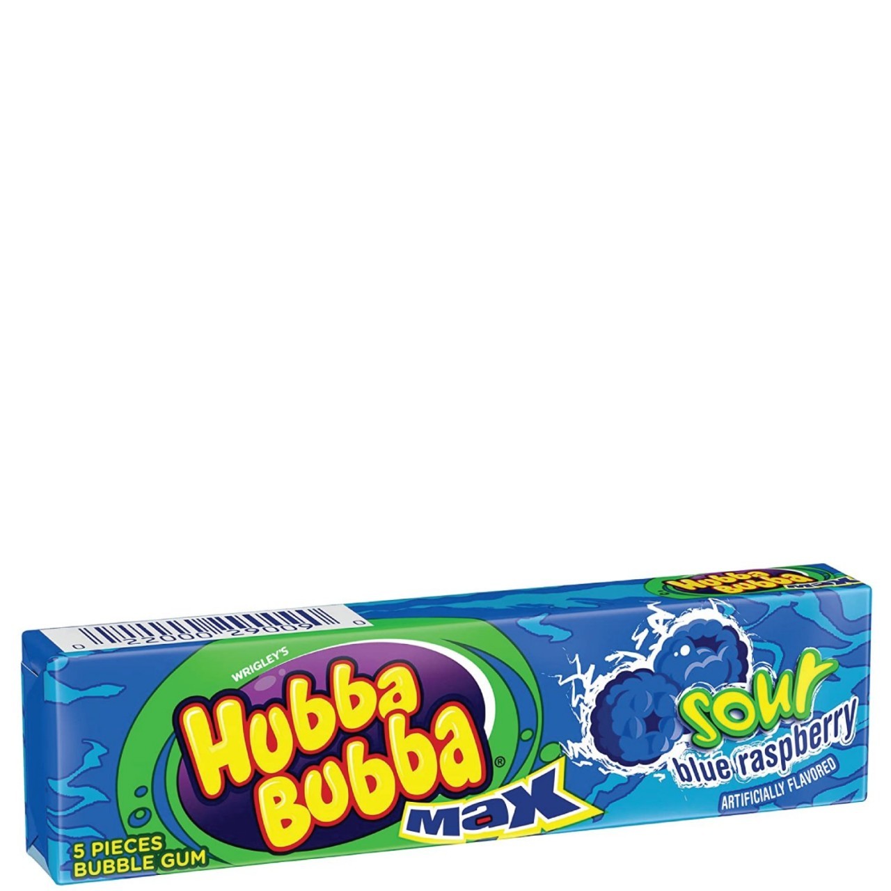 HUBBA BUBBA MAX SOUR RASPBERRY 5ct