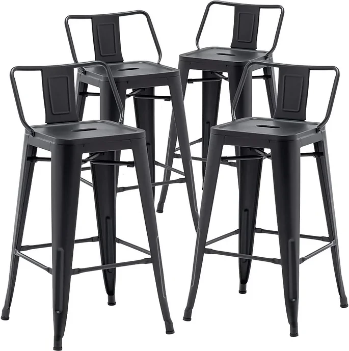 TONGLI 26“ Metal Bar Stools