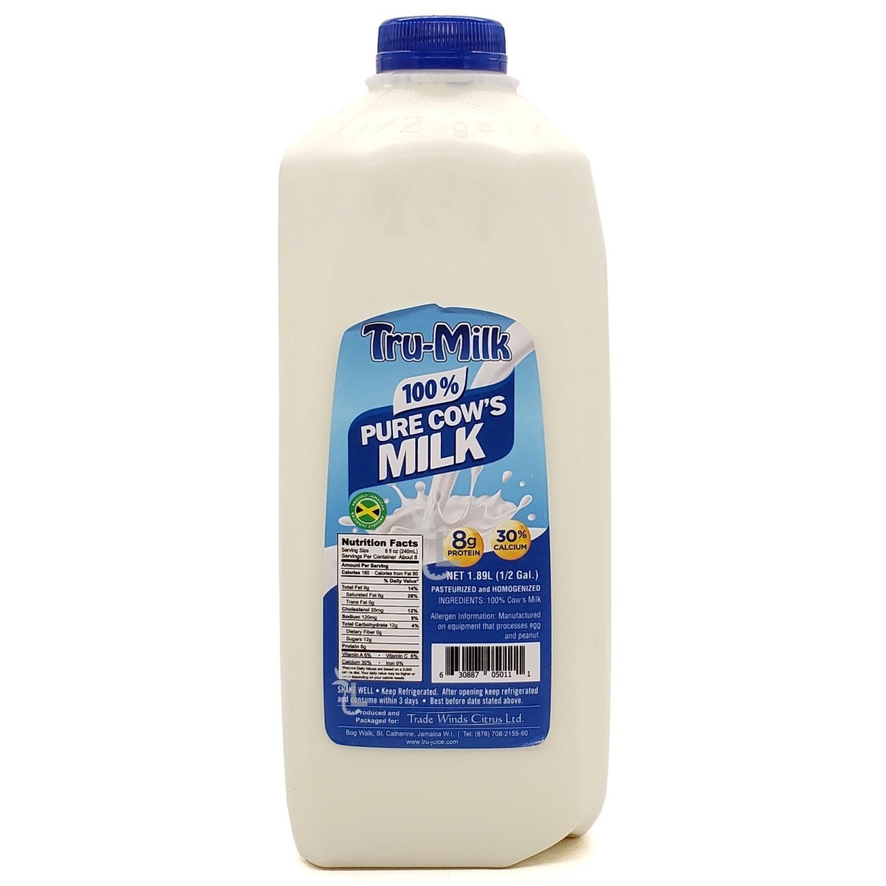 TRU-MILK 100% PURE COWS MILK 1.89L