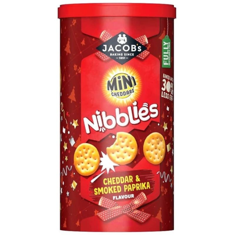 JACOBS NIBBLIES MINI CHEDDAR PAPRIK 250g