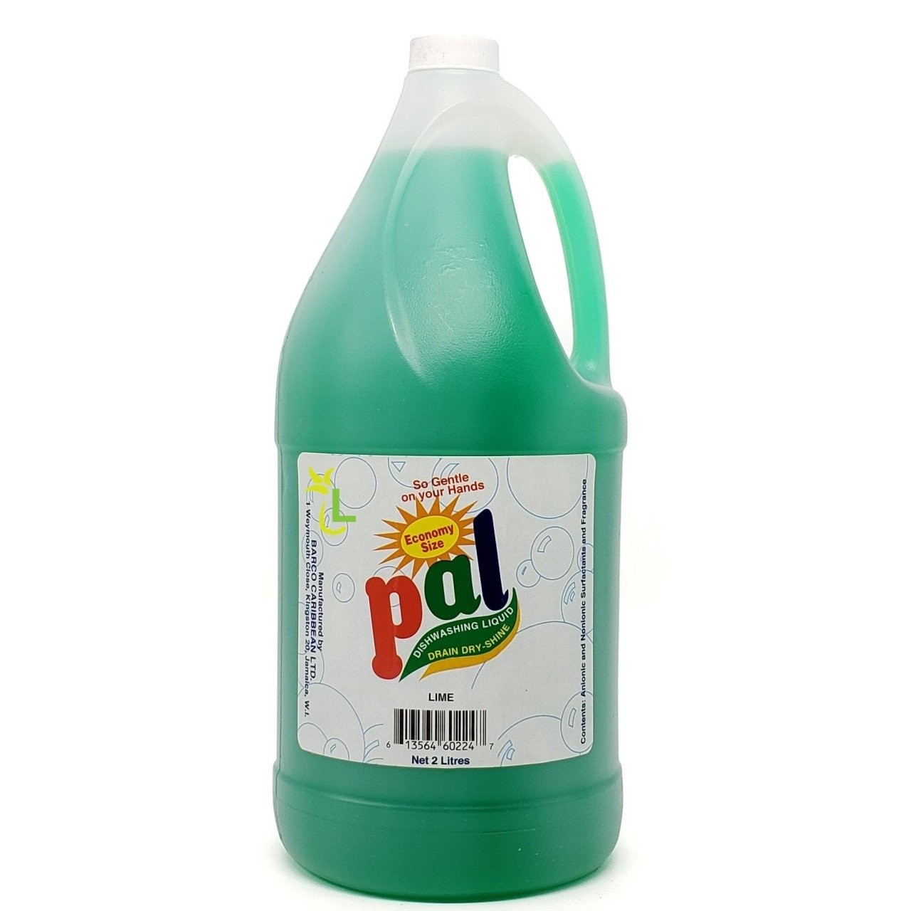 PAL DISHWASHING LIQUID LIME 2L