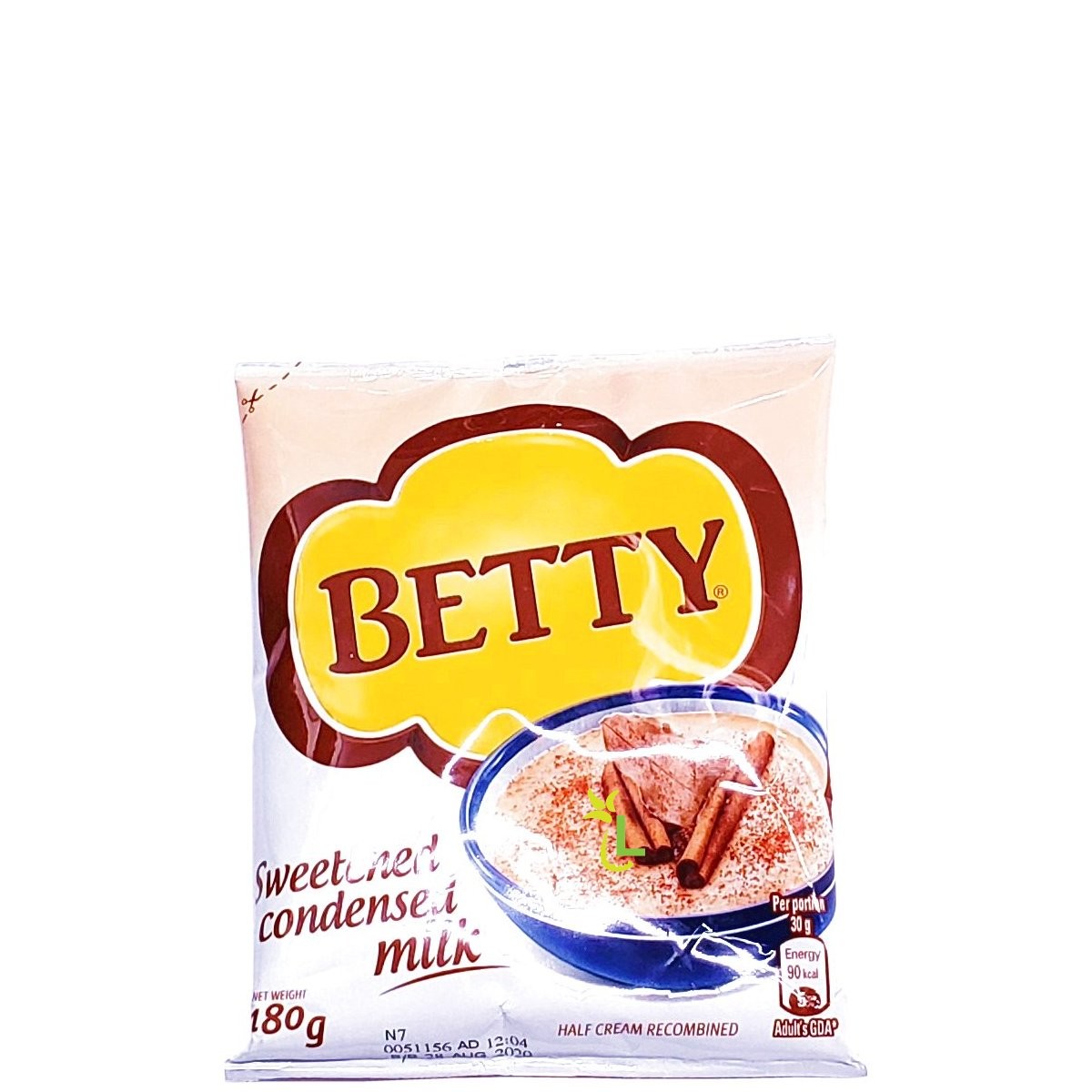 BETTY SWEET CONDENSED MILK POUCH 180g