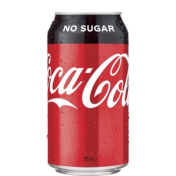 COCA COLA NO SUGAR CAN 355ml
