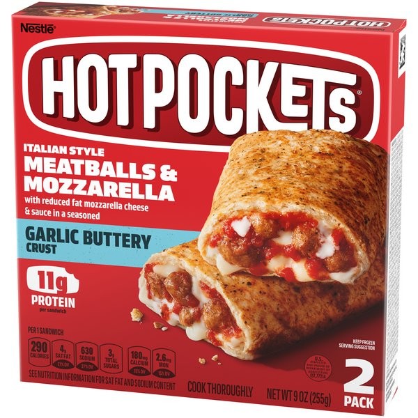 HOT POCKET MEATBALL MOZZARELLA 9oz
