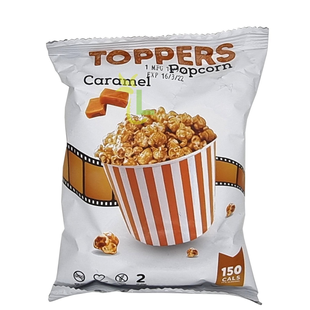 TOPPERS POPCORN CARAMEL 56g