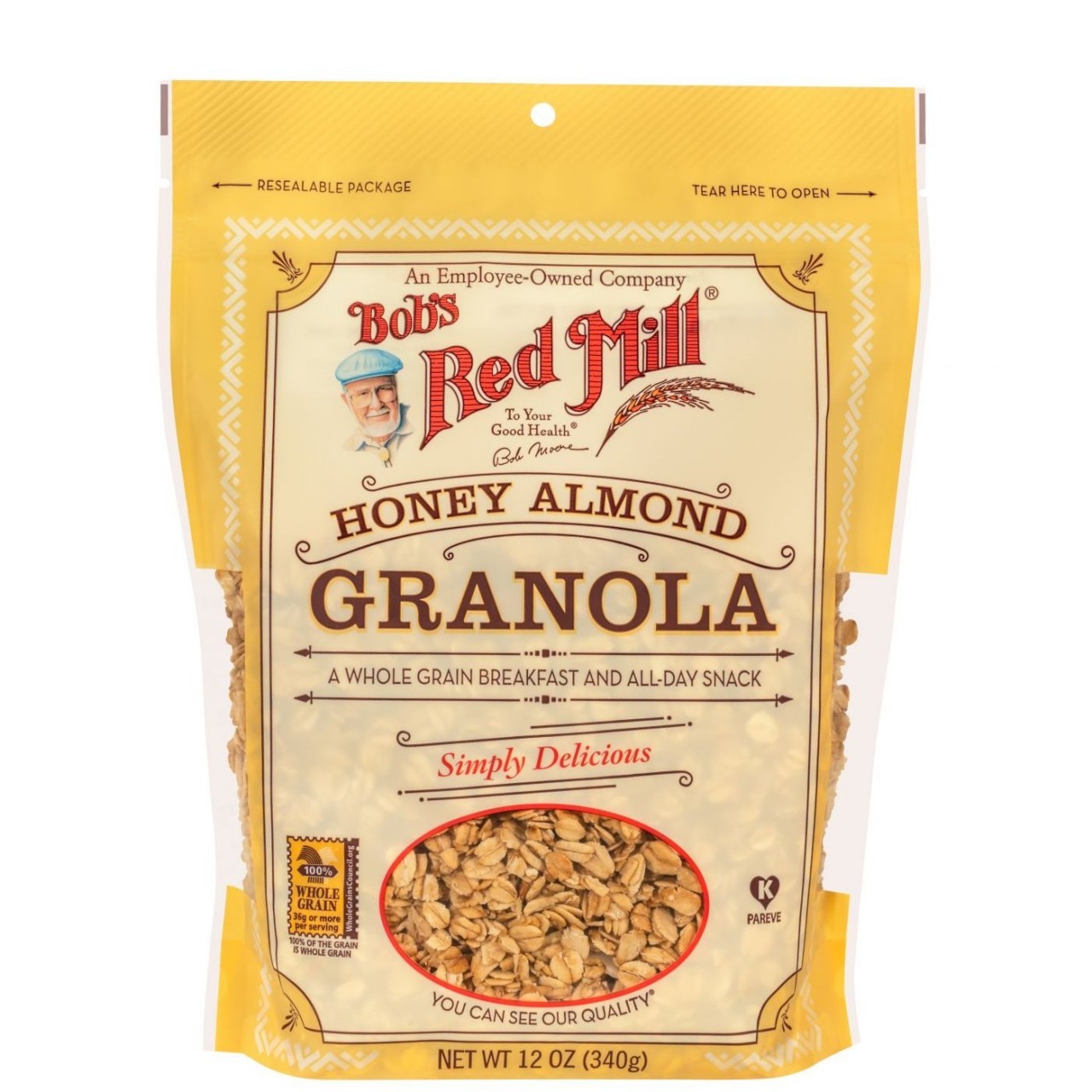 BOBS RED MILL GRANOLA HONEY ALMOND 12oz