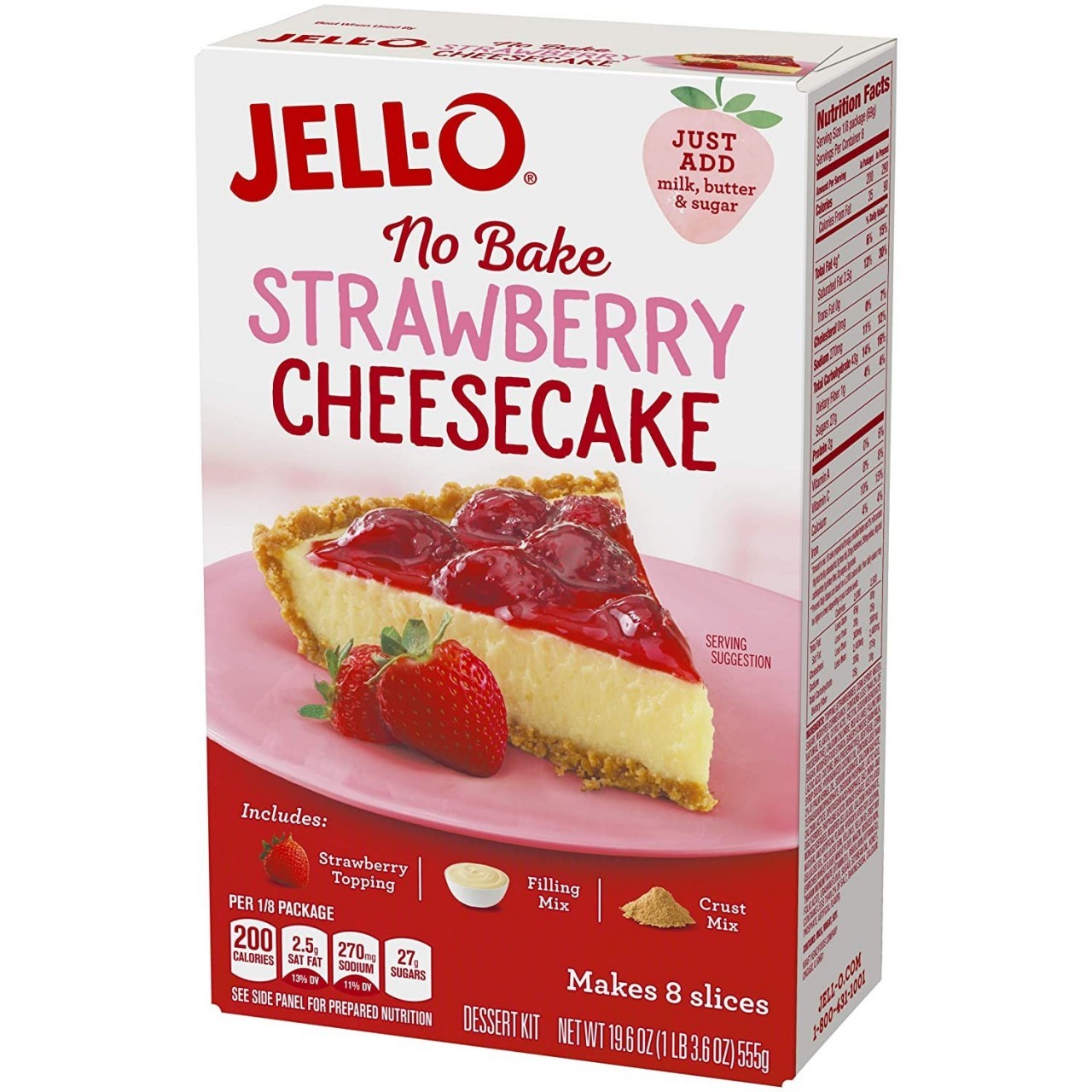 JELLO CHEESECAKE STRAWBERRY 19.6oz