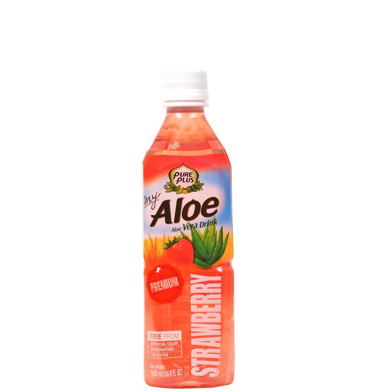 PURE PLUS ALOE VERA DRINK S/BERRY 500ml