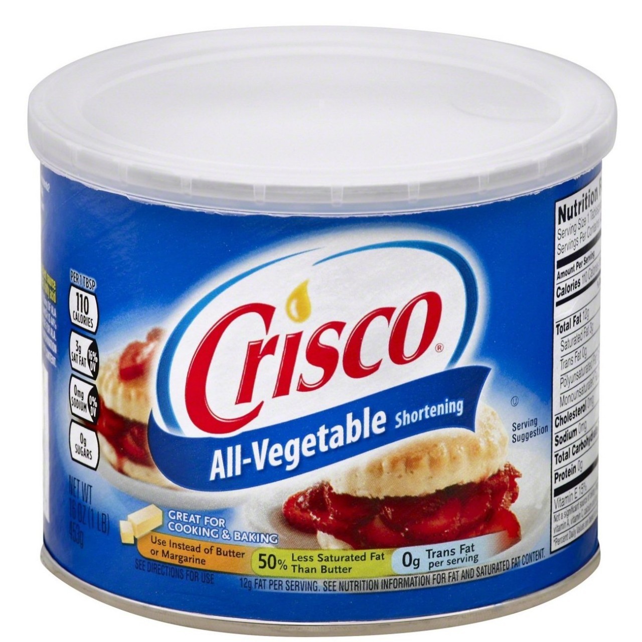 CRISCO SHORTENING 453g