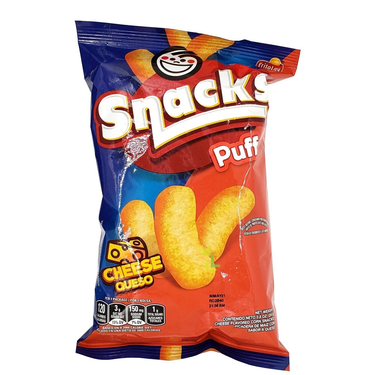SNACKS PUFFS CHEESE 24g