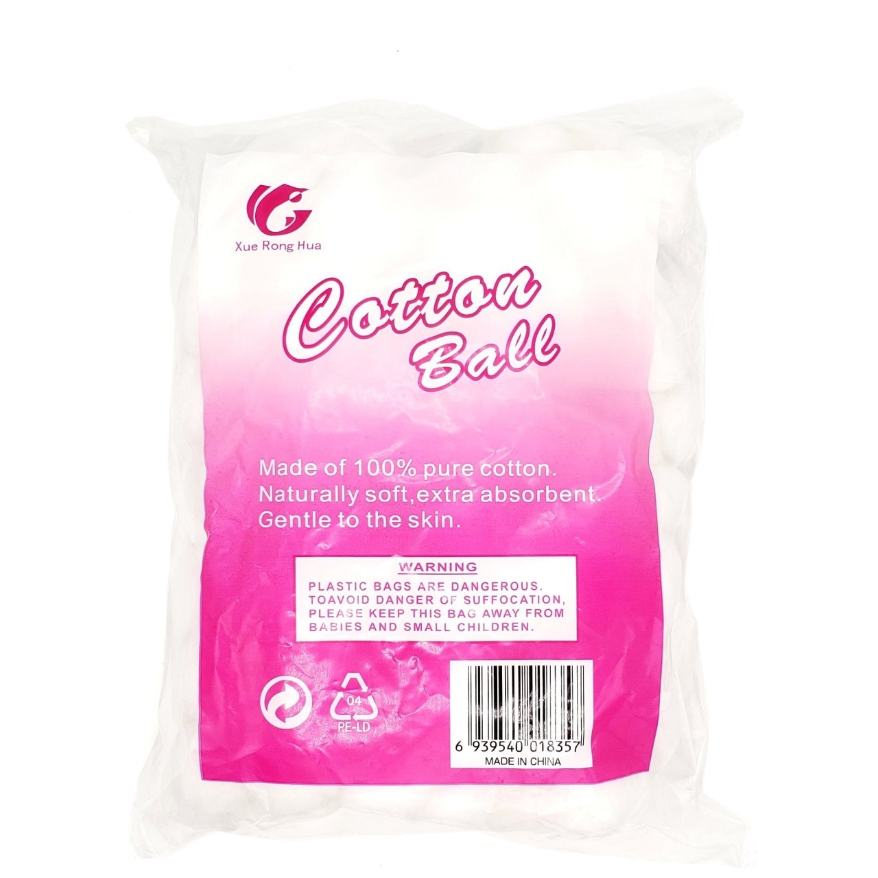 XUE RONG HUA COTTON BALLS 100s