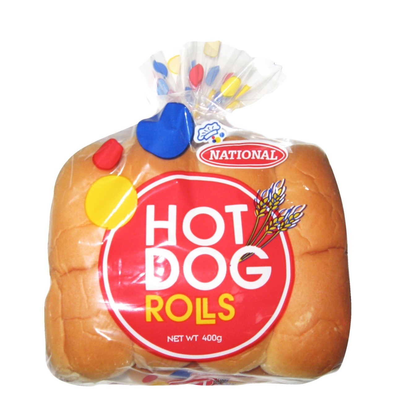 NATIONAL ROLLS HOT DOG 8ct 400g