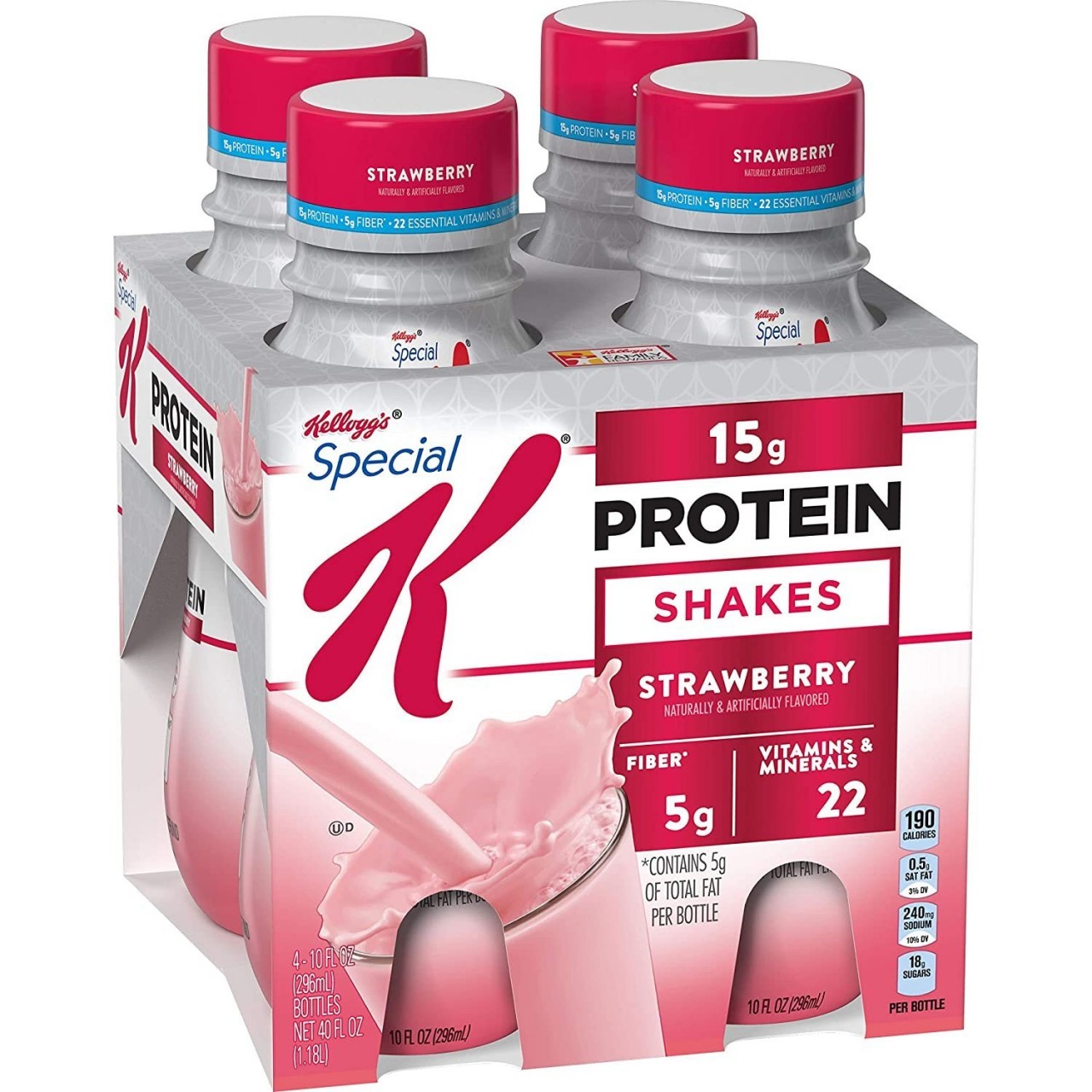 SPECIAL K PROT SHAKE STRAWBERRY 4x10oz