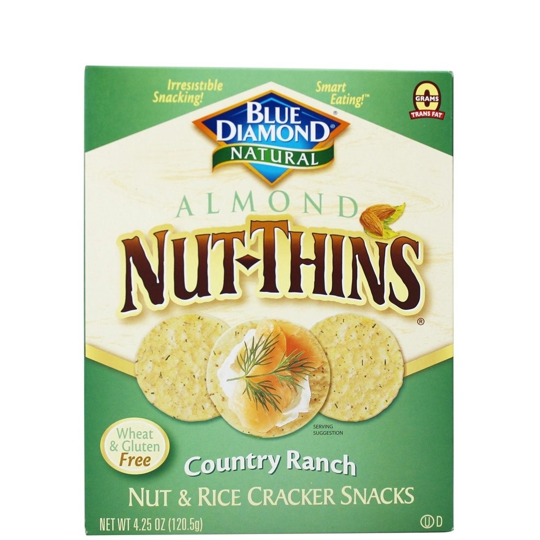 BLUE DIAMOND NUT THINS RANCH 4.25oz