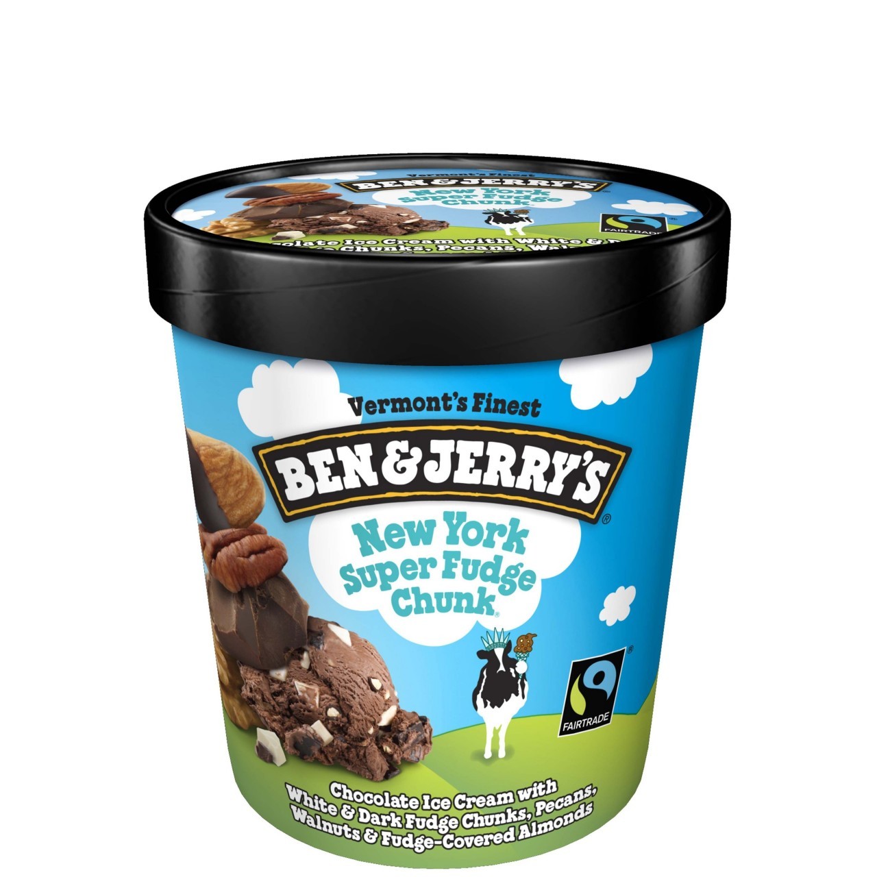 BEN & JERRY NY SUPER FUDGE CHUNK 473ml