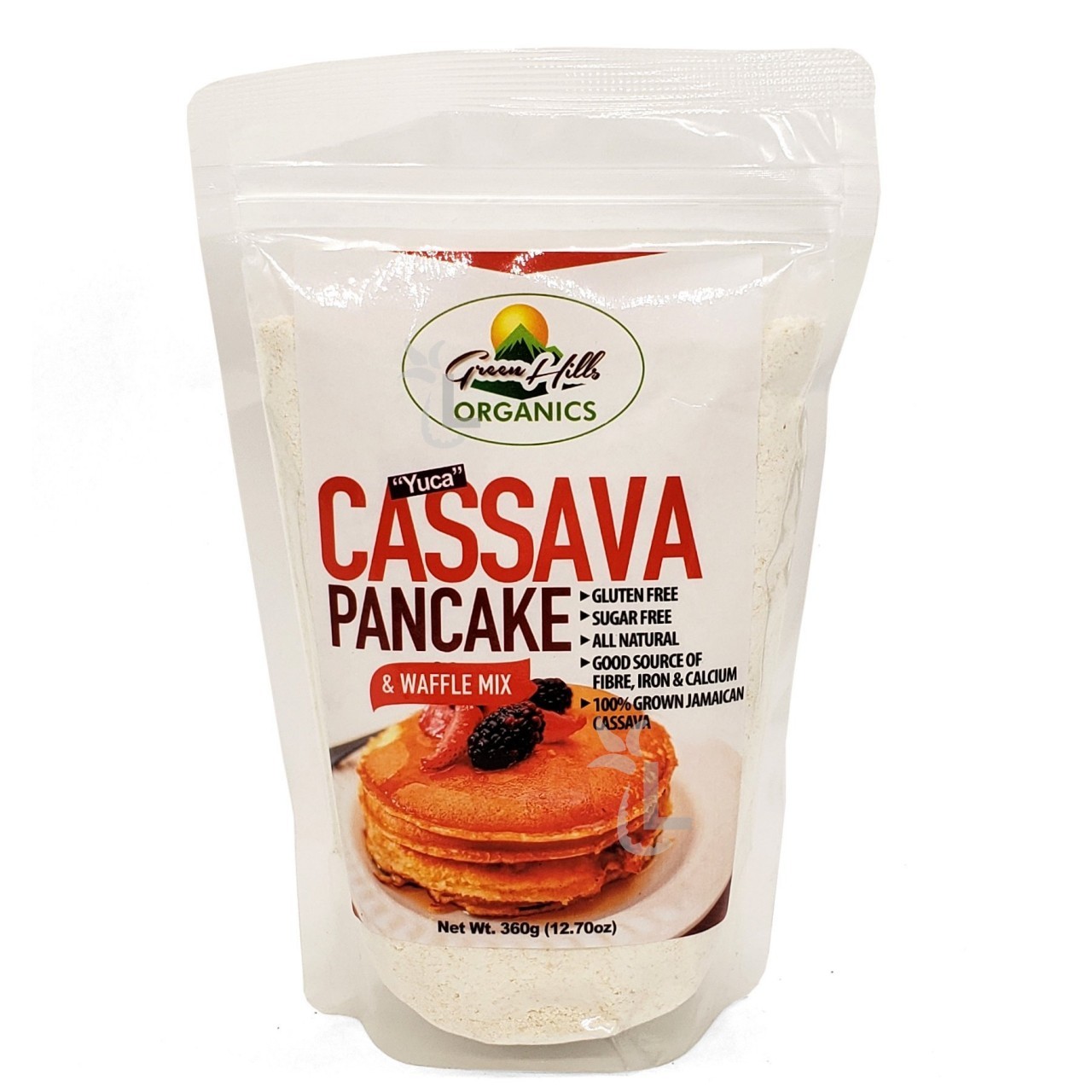 GREEN HILLS CASSAVA PANCAKE MIX 360g