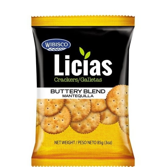 WIBISCO LICIAS CRACKERS BUTTERY BLND 85g