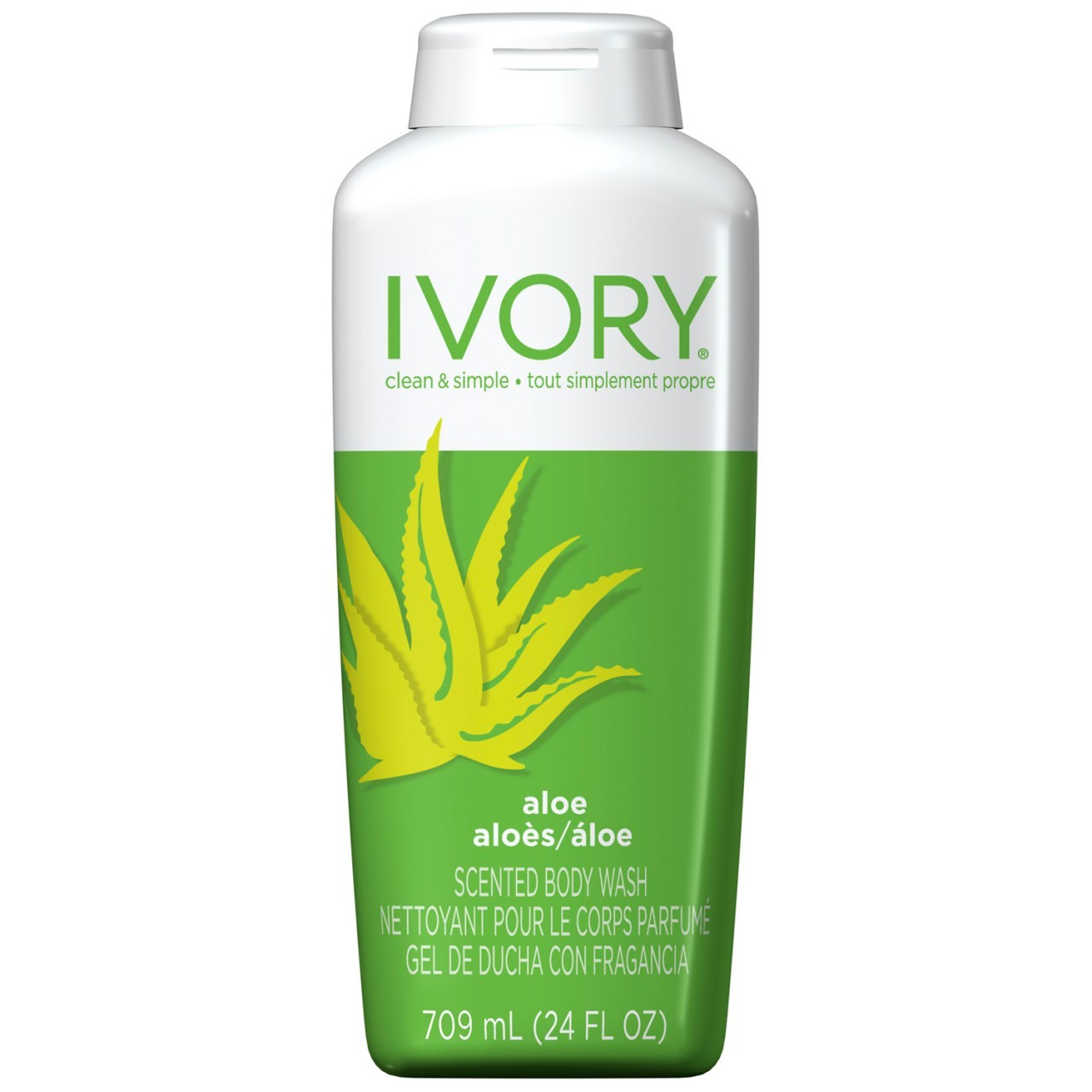 IVORY BODY WASH ALOE 21oz
