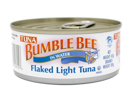 BUMBLE BEE FLAKED TUNA WATER 142g