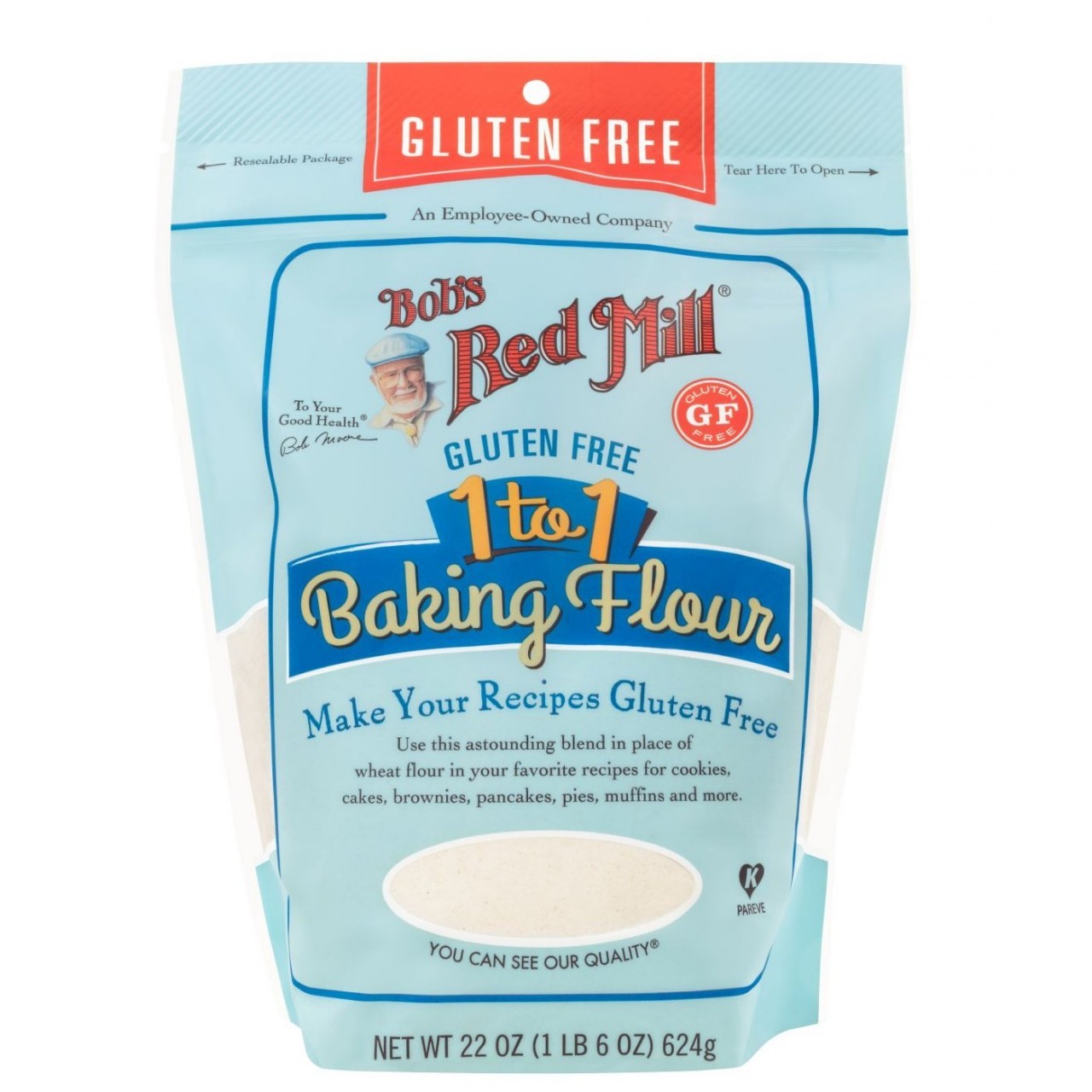 BOBS RED MILL FLOUR 1to1 BAKING GF 22oz