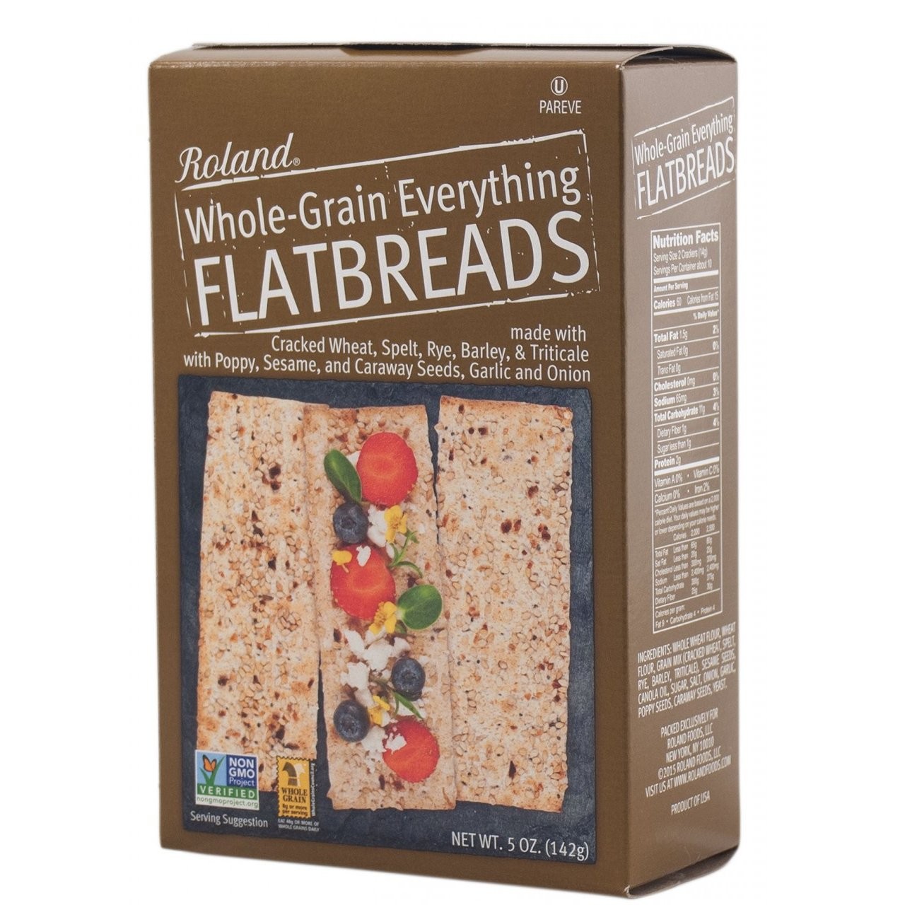 ROLAND GRAIN FLAT BREADS 5oz