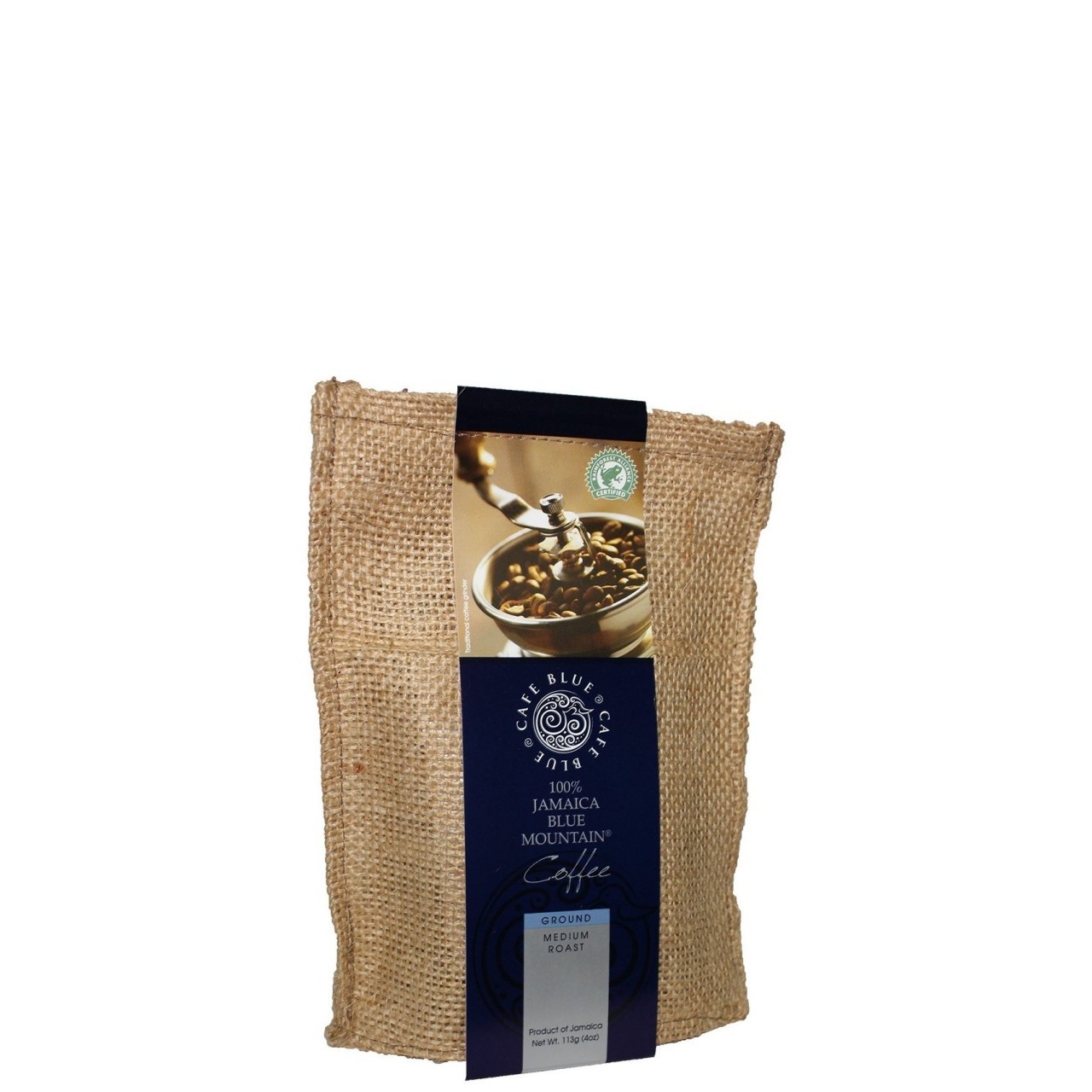 CAFE BLUE 100% JBM COFFEE GROUND 4oz