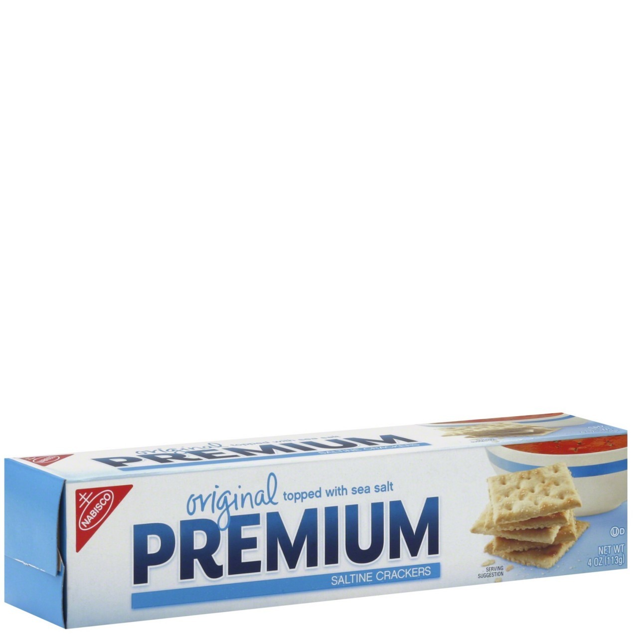 NABISCO PREM SALTINE CRACKERS 113g