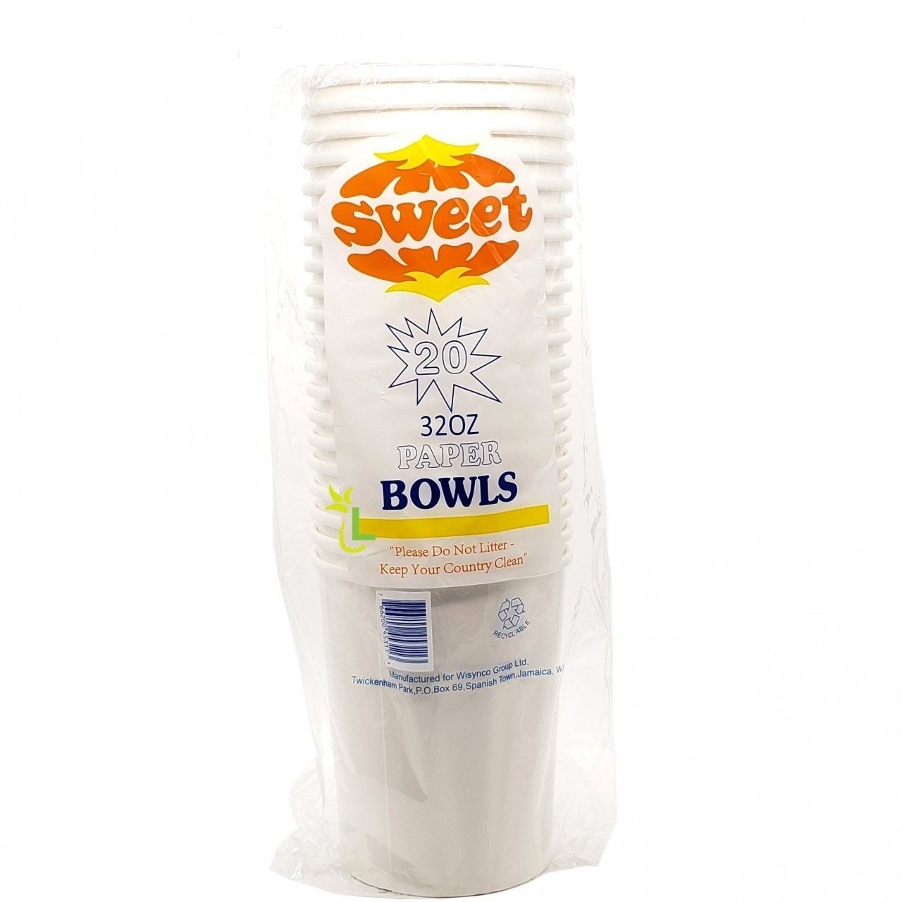 SWEET HOT BOWL 32oz 20s