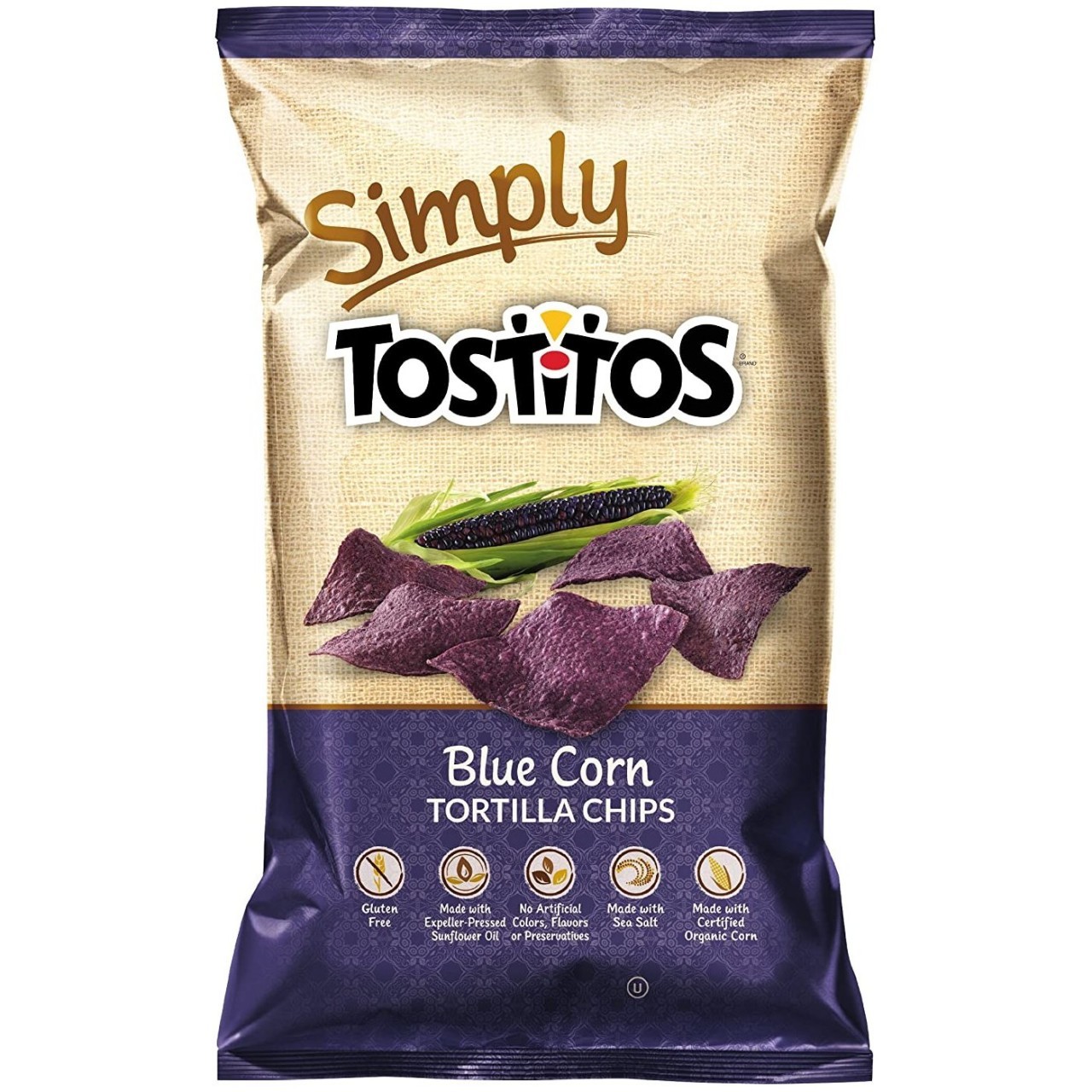 TOSTITOS BLUE CORN 9oz