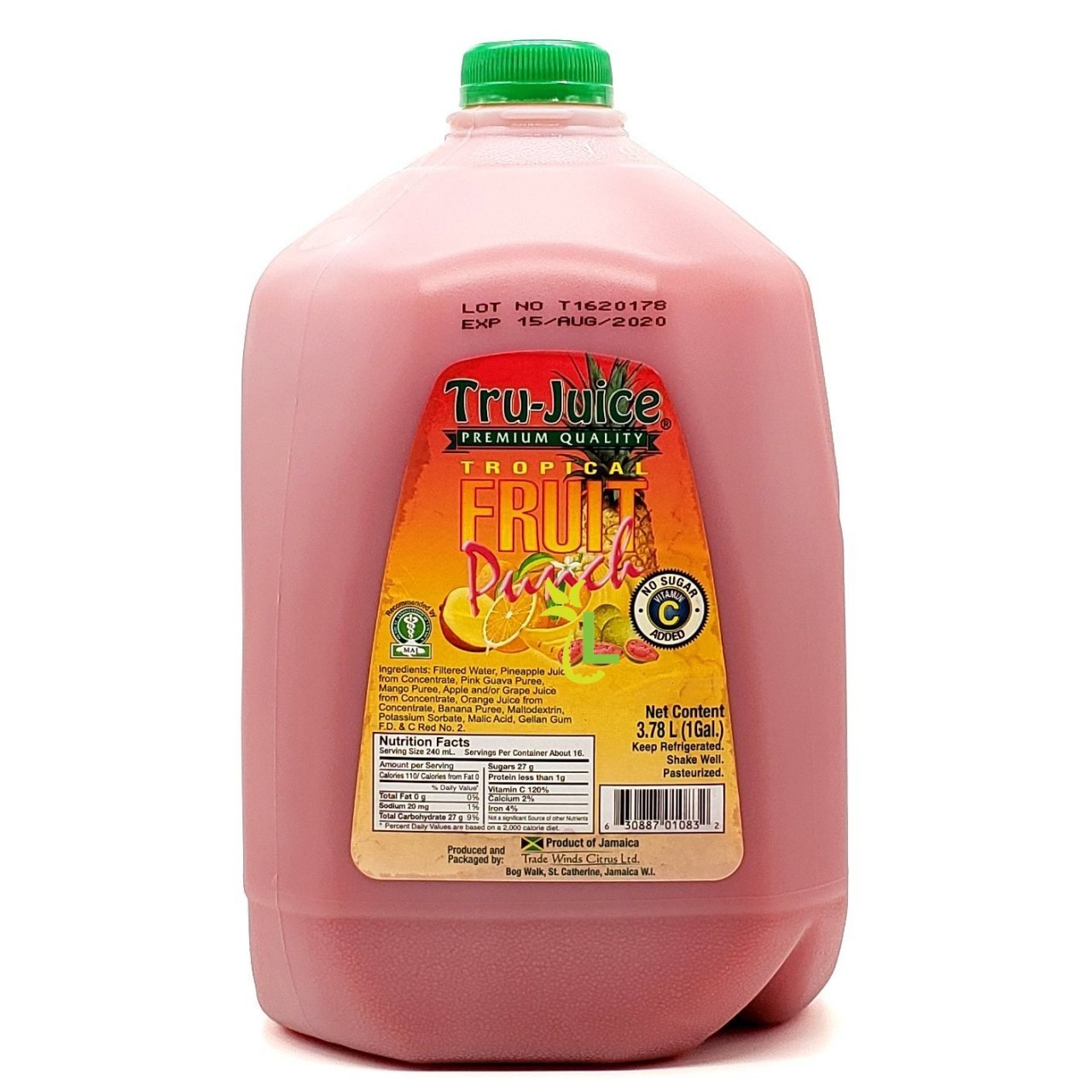 TRU-JUICE FRUIT PUNCH NSA 3.78L