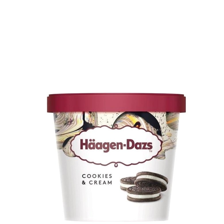 HAAGEN DAZS COOKIES & CREAM 100ml