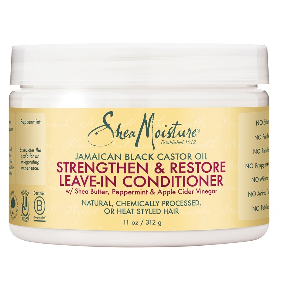 SheaMoisture Jamaican Black Castor Oil Reparative Leave-In Conditioner - 11 oz.