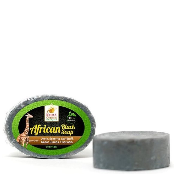 KEERA ORGANICS SOAP AFRICAN BLACK 5oz
