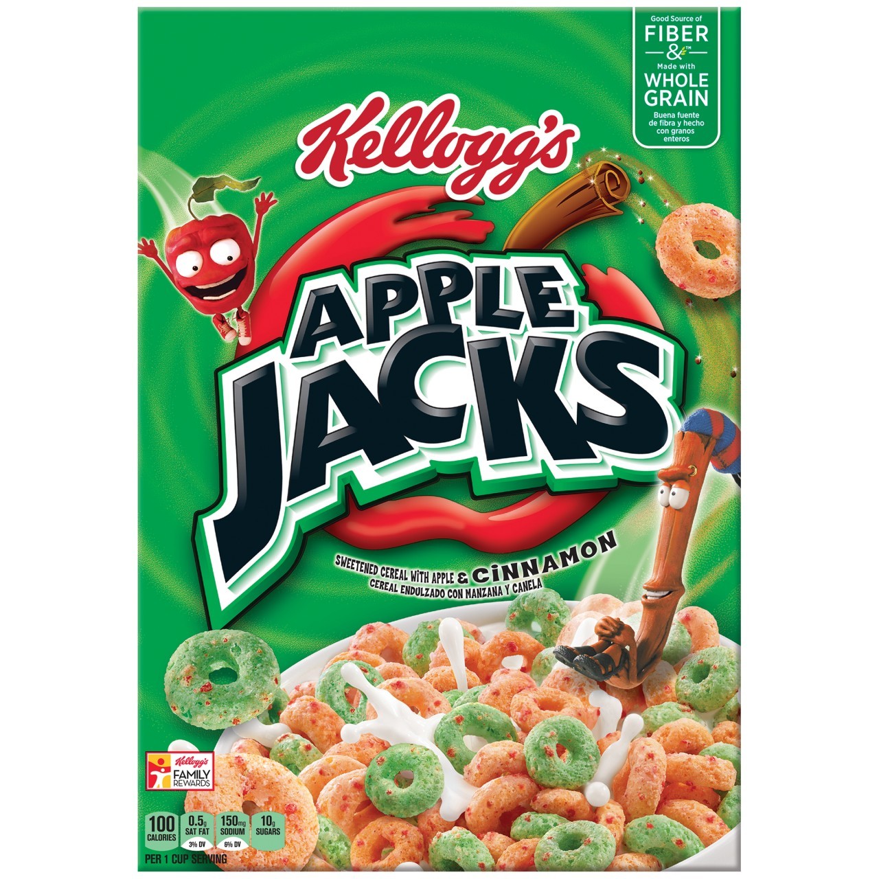 KELLOGGS APPLE JACKS 286g